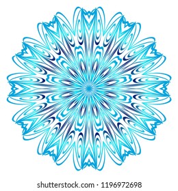 Oriental mandala. Vintage decorative elements. Vector illustration. It is super brilliant vector illustration.