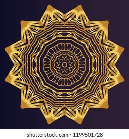 Oriental mandala. Vintage decorative elements. Vector illustration. It is super brilliant vector illustration.