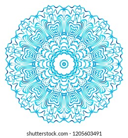 Oriental mandala. Vintage decorative elements. Vector illustration. It is super brilliant vector illustration.