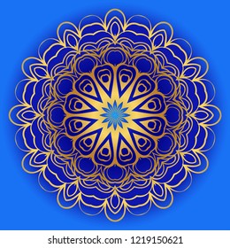 Oriental mandala. Vintage decorative elements. Vector illustration. It is super brilliant vector illustration.