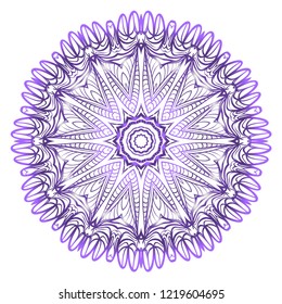 Oriental mandala. Vintage decorative elements. Vector illustration. It is super brilliant vector illustration.