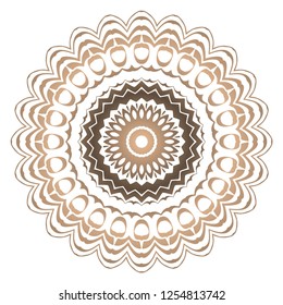 Oriental mandala. Vintage decorative elements. Vector illustration. It is super brilliant vector illustration.