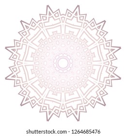 Oriental mandala. Vintage decorative elements. Vector illustration. It is super brilliant vector illustration.