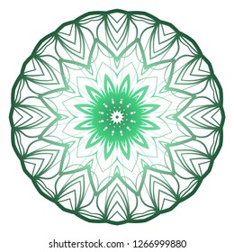 Oriental mandala. Vintage decorative elements. Vector illustration. It is super brilliant vector illustration.