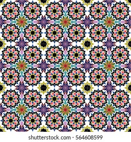 Oriental mosaic decoration