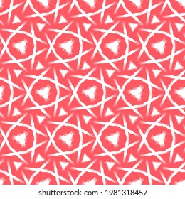 oriental mosaic pink vector  repeatable print , abstract geometrical seamless pattern