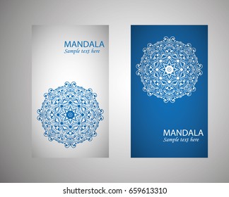 Oriental motif. Hand painted texture background. Set wedding invitations, postcards and business card templates. Decorative card design printing. Vector. EPS 10