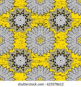 Oriental ornament in the style of baroque.
