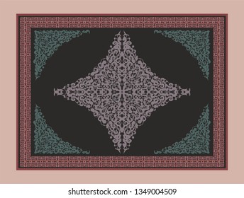 Oriental ornaments. Seamless pattern.