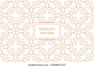 oriental pattern. background with Arabic ornaments. Pattern, background and wallpaper for your design. Textile ornament. Vector illustration.