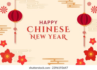 Oriental pattern background with gold ornament. Happy Chinese New Year.