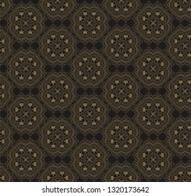 Oriental pattern, background texture, vector image