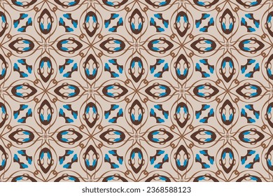 oriental pattern. classic background with Arabic ornaments. Pattern, background and wallpaper for your design. Textile ornament. Vector illustration.
