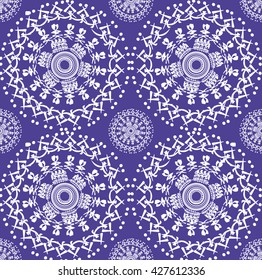 oriental pattern floral of circles and lines plants design persian complicated lace texture