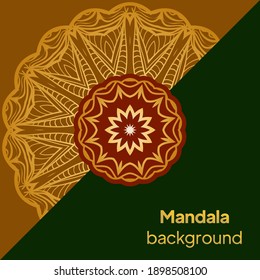 Oriental pattern, vector illustration. Floral round mandala. Arabic, Indian, moroccan,spain, turkish, pakistan, chinese, mystic, ottoman motifs.