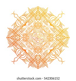 Oriental pattern, vector illustration. Islam, Arabic, Indian turkish pakistan chinese ottoman motifs