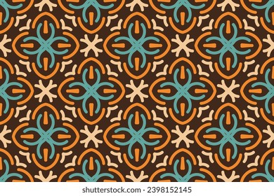 oriental pattern. vintage background with Arabic ornaments. Patterns, backgrounds and wallpapers for your design. Textile ornament. Vector illustration.
