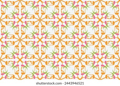 oriental pattern. vintage background with Arabic ornaments. Pattern, background and wallpaper for your design. Textile ornament. Vector illustration.