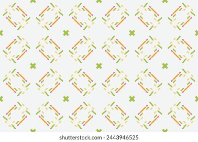Orientalisches Muster. Vintage-Hintergrund mit arabischen Ornamenten. Muster, Hintergrund und Tapeten für Ihr Design. Textile Verzierung. Vektorgrafik.