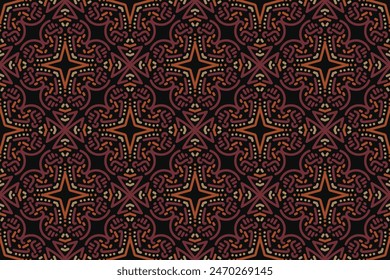 oriental pattern. vintage background with Arabic ornament. Pattern, background and wallpaper for your design. Textile ornament. Vector illustration.