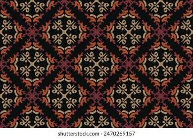 oriental pattern. vintage background with Arabic ornament. Pattern, background and wallpaper for your design. Textile ornament. Vector illustration.
