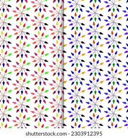  orientalische Muster. Weißer und goldener Hintergrund mit arabischen Verzierungen. Muster, Hintergründe und Hintergrundbilder für Ihr Design. 