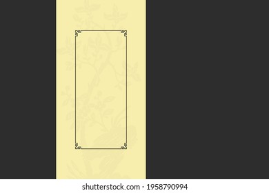 The Oriental Retro Background, Package Cover Template