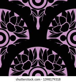 Oriental Scale Seamless Pattern Vol.1