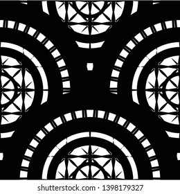 Oriental Scale Seamless Pattern Vol.1