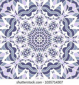 Oriental seamless geometric fabric pattern. Ethnicity ornament. Ornamental background, texture, tiled. Lace mandala decor. Arabic, Islamic, moroccan, asian, indian native african motifs.