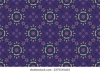 oriental seamless pattern. Pattern, background and wallpaper for your design. Textile ornament. Vector illustration.