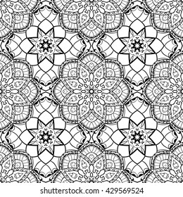 Mandala Black And White Images Stock Photos Vectors Shutterstock