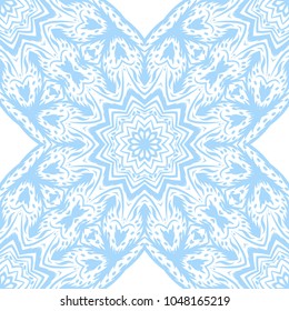 Oriental style in decorative pattern. Color in book page. Mandala. It is Vector illustrations.