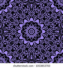 Oriental style in decorative pattern. Color in book page. Mandala. It is Vector illustrations.