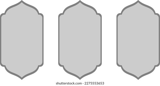 oriental style Islamic windows, Mosque gate, Ramadan
