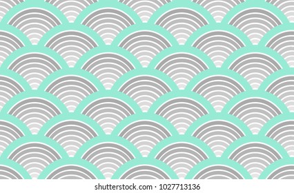 Oriental style seamless pattern. For print, site background, wallpaper, fabric.