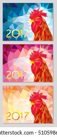 oriental symbol of calendar year. fire cock 