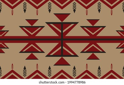 Oriental traditional oriental ethnic textile pattern Design for book cover,background,carpet,wallpaper,clothing,wrapping,Batik,fabric,Vector illustration embroidery style.