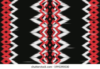 Oriental traditional oriental ethnic textile pattern Design for book cover,background,carpet,wallpaper,clothing,wrapping,Batik,fabric,Vector illustration embroidery style.