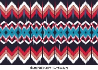 Oriental traditional oriental ethnic textile pattern Design for book cover,background,carpet,wallpaper,clothing,wrapping,Batik,fabric,Vector illustration embroidery style.