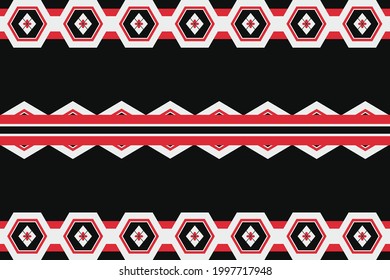 Patrón textil oriental tradicional oriental étnico oriental Diseño para portada de libros, fondo, alfombra, papel pintado, ropa, envoltura, Batik, tela,Estilo de bordado de ilustración vectorial.