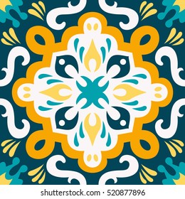 Oriental traditional ornament,Mediterranean seamless pattern, tile design, vector illustration ?an be used for desktop wallpaper for a wall hanging or poster, pattern fills, surface textures, textile.