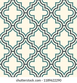 Traditionelles orientalisches Muster. Ogenschmuck. Wiederholte Marokken kreuzen Mosaikfliesen. Laterne formt motif.  Tapete aus dem Papierfach. Arabesque digitales Papier, Stoffdruck. Nahtlose Oberflächengestaltung 