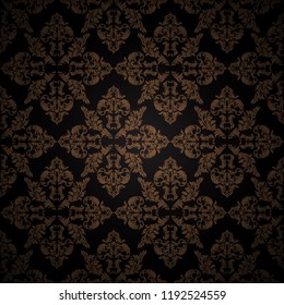 Oriental vector classic ornament. Seamless abstract pattern
