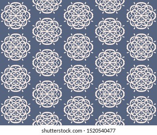 Oriental vector damask pattern. Talavera pottery. Azulejos portugal. Turkish ornament. Spanish porcelain. Ceramic tableware, folk print. Ethnic background. Mediterranean wallpaper.  Talavera pottery.