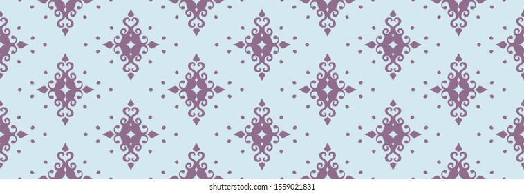 Oriental vector damask pattern. Talavera pottery. Azulejos portugal. Turkish ornament. Spanish porcelain. Ceramic tableware, folk print. Ethnic background. Mediterranean wallpaper.  Talavera pottery.