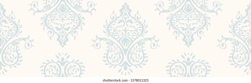 Oriental vector damask pattern. Talavera pottery. Azulejos portugal. Turkish ornament. Spanish porcelain. Ceramic tableware, folk print. Ethnic background. Mediterranean wallpaper.  Talavera pottery.