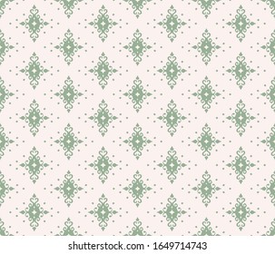 Oriental vector damask pattern. Talavera pottery. Azulejos portugal. Turkish ornament. Spanish porcelain. Ceramic tableware, folk print. Ethnic background. Mediterranean wallpaper.  Talavera pottery.