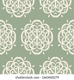 Oriental vector damask pattern. Talavera pottery. Azulejos portugal. Turkish ornament. Spanish porcelain. Ceramic tableware, folk print. Ethnic background. Mediterranean wallpaper.  Talavera pottery.