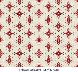 Oriental vector damask pattern. Talavera pottery. Azulejos portugal. Turkish ornament. Spanish porcelain. Ceramic tableware, folk print. Ethnic background. Mediterranean wallpaper.  Talavera pottery.